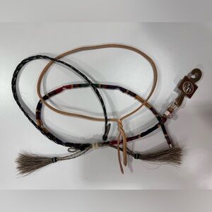 Stylish Hat Bands- leather, braided and horse hair. Set of 3